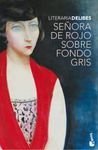 Portada de SEÑORA DE ROJO SOBRE FONDO GRIS