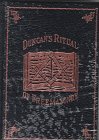 Portada de DUNCAN'S MASONIC RITUAL AND MONITOR: GUIDE TO THE THREE SYMBOLIC DEGREES OF THE ANCIENT YORK RITE AND TO THE DEGREES OF MARK MASTER, PAST MASTER, MOST