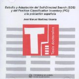 Portada de ESTUDIO Y ADAPTACIÓN DEL SELF-DIRECTED SEARCH (SDS) Y DEL POSITION CLASSIFICATION INVENTORY (PCI) A LA POBLACIÓN ESPAÑOLA