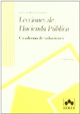 Portada de LECCIONES DE HACIENDA PUBLICA: CUADERNO DE SOLUCIONES (3ª ED.)