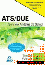 Portada de ATS/DUE DEL SERVICIO ANDALUZ DE SALUD. TEMARIO VOL II - EBOOK