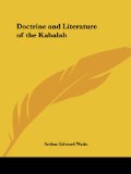 Portada de THE DOCTRINE AND LITERATURE OF THE KABALAH