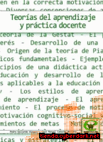 Portada de TEORIAS DEL APRENDIZAJE Y PRACTICA DOCENTE - EBOOK