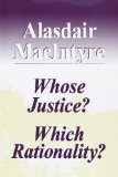 Portada de WHOSE JUSTICE? WHICH RATIONALITY? BY MACINTYRE, ALASDAIR (1989) PAPERBACK