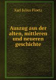 Portada de AUSZUG AUS DER ALTEN, MITTLEREN UND NEUEREN GESCHICHTE