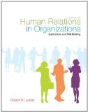 Portada de HUMAN RELATIONS IN ORGANIZATIONS WITH PREMIUM CONTENT CODE CARD 9TH (NINTH) EDITION BY LUSSIER, ROBERT PUBLISHED BY MCGRAW-HILL/IRWIN (2012)