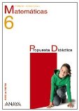 Portada de MATEMÁTICAS 6. PROPUESTA DIDÁCTICA.