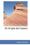 Portada de DE L'ORIGINE DES ESPECES