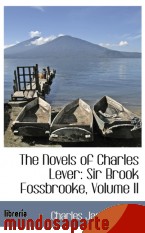 Portada de THE NOVELS OF CHARLES LEVER: SIR BROOK FOSSBROOKE, VOLUME II