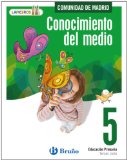 Portada de LAPICEROS CONOCIMIENTO DEL MEDIO 5 COMUNIDAD DE MADRID