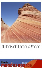 Portada de A BOOK OF FAMOUS VERSE