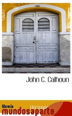 Portada de JOHN C. CALHOUN