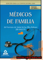 Portada de MÉDICOS DE FAMILIA (EAP) DEL SERVICIO DE SALUD DE LAS ILLES BALEARS (IB-SALUT). TEMARIO VOL. II - EBOOK