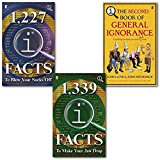 Portada de JOHN LLOYD QI BOOKS COLLECTION 3 BOOKS SET, (1,227 QI FACTS TO BLOW YOUR SOCKS OFF, 1,339 QI FACTS TO MAKE YOUR JAW DROP & [PAPERBACK] QI: THE SECOND BOOK OF GENERAL IGNORANCE)