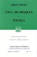 Portada de ETICA NICOMAQUEA; POLITICA