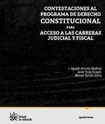 Portada de CONTESTACIONES AL PROGRAMA DE DERECHO CONSTITUCIONAL PARA ACCESO A LAS CARRERAS JUDICIAL Y FISCAL