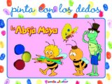 Portada de LA ABEJA MAYA. PINTA CON LOS DEDOS