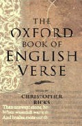 Portada de THE OXFORD BOOK OF ENGLISH VERSE