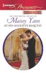 Portada de AT HIS MAJESTY'S REQUEST (HARLEQUIN LARGE PRINT PRESENTS)