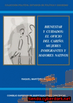 Portada de BIENESTAR Y CUIDADOS: EL OFICIO DEL CARIÑO. MUJERES INMIGRANTES Y MAYORES NATIVOS - EBOOK