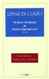 Portada de RIMAS EN CLARO: PRIMERA ANTOLOGIA DE POETAS DIPLOMATICOS