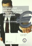 Portada de ESTABILIDAD PRESUPUESTARIA Y GASTOPUBLICO EN ESPAÑA