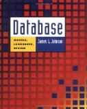 Portada de DATABASE: MODELS, LANGUAGES, DESIGN