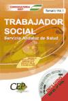 Portada de TEMARIO VOL. I. OPOSICIONES TRABAJADOR SOCIAL. SERVICIO ANDALUZ DE SALUD (SAS)