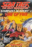 Portada de LINE OF FIRE (STAR TREK: THE NEXT GENERATION)