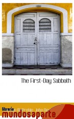 Portada de THE FIRST-DAY SABBATH