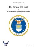 Portada de AIR FORCE HANDBOOK AFH 33-337 THE TONGUE AND QUILL AND AIR FORCE MANUAL AFM 33-326 COMMUNICATIONS AND INFORMATION 25 NOVEMBER 2011