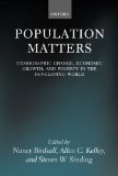 Portada de POPULATION MATTERS