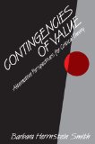 Portada de CONTINGENCIES OF VALUE: ALTERNATIVE PERSPECTIVES FOR CRITICAL THEORY