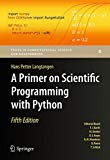 Portada de A PRIMER ON SCIENTIFIC PROGRAMMING WITH PYTHON