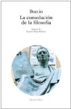 Portada de LA CONSOLACION DE LA FILOSOFIA
