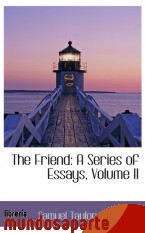 Portada de THE FRIEND: A SERIES OF ESSAYS, VOLUME II