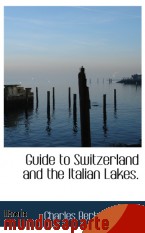 Portada de GUIDE TO SWITZERLAND AND THE ITALIAN LAKES