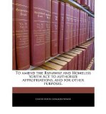 Portada de TO AMEND THE RUNAWAY AND HOMELESS YOUTH ACT TO AUTHORIZE APPROPRIATIONS, AND FOR OTHER PURPOSES. (PAPERBACK) - COMMON