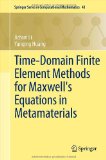 Portada de TIME-DOMAIN FINITE ELEMENT METHODS FOR MAXWELL'S EQUATIONS IN METAMATERIALS