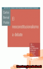 Portada de EL NEOCONSTITUCIONALISMO AL DEBATE - EBOOK