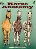 Portada de HORSE ANATOMY (DOVER NATURE COLORING BOOK) BY JOHN GREEN (2006) PAPERBACK