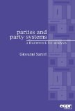 Portada de PARTIES AND PARTY SYSTEMS: A FRAMEWORK FOR ANALYSIS (ECPR PRESS CLASSICS) BY GIOVANNI SARTORI PUBLISHED BY EUROPEAN CONSORTIUM FOR POLITICAL RESEARCH PRESS (2005)