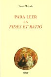 Portada de PARA LEER LA FIDES ET RATIO