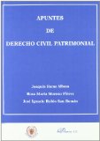 Portada de APUNTES DE DERECHO CIVIL PATRIMONIAL