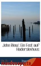 Portada de JOHN RIEW`: EIN FEST AUF HADERSLEVHUUS