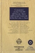 Portada de COMENTARIOS A LA LEY 55/2003 DE ESTATUTO MARCO DEL PERSONAL ESTATUTARIO DE LOS SERVICIOS DE SALUD