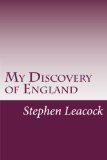 Portada de MY DISCOVERY OF ENGLAND