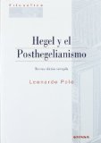 Portada de HEGEL Y EL POSTHEGELIANISMO