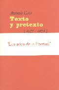 Portada de TEXTO Y PRETEXTO