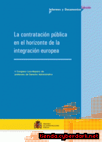 Portada de CONTRATACIÓN PÚBLICA EN EL HORIZONTE DE LA INTEGRACIÓN EUROPEA. - EBOOK